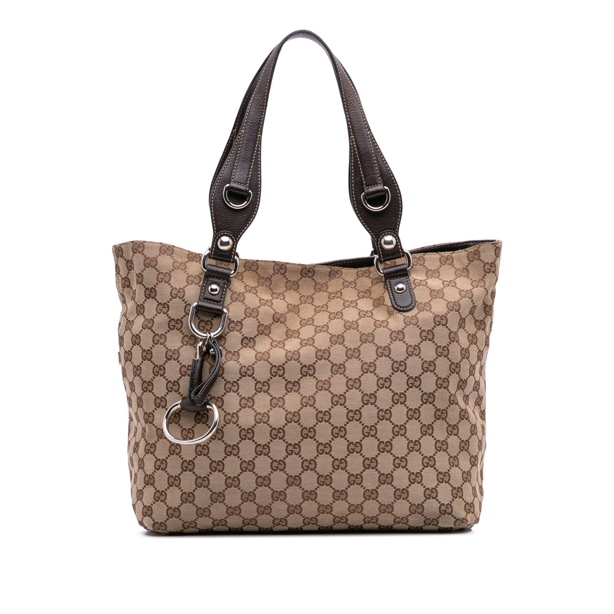 GG Canvas Icon Bit Tote