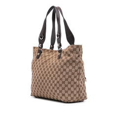 GG Canvas Icon Bit Tote