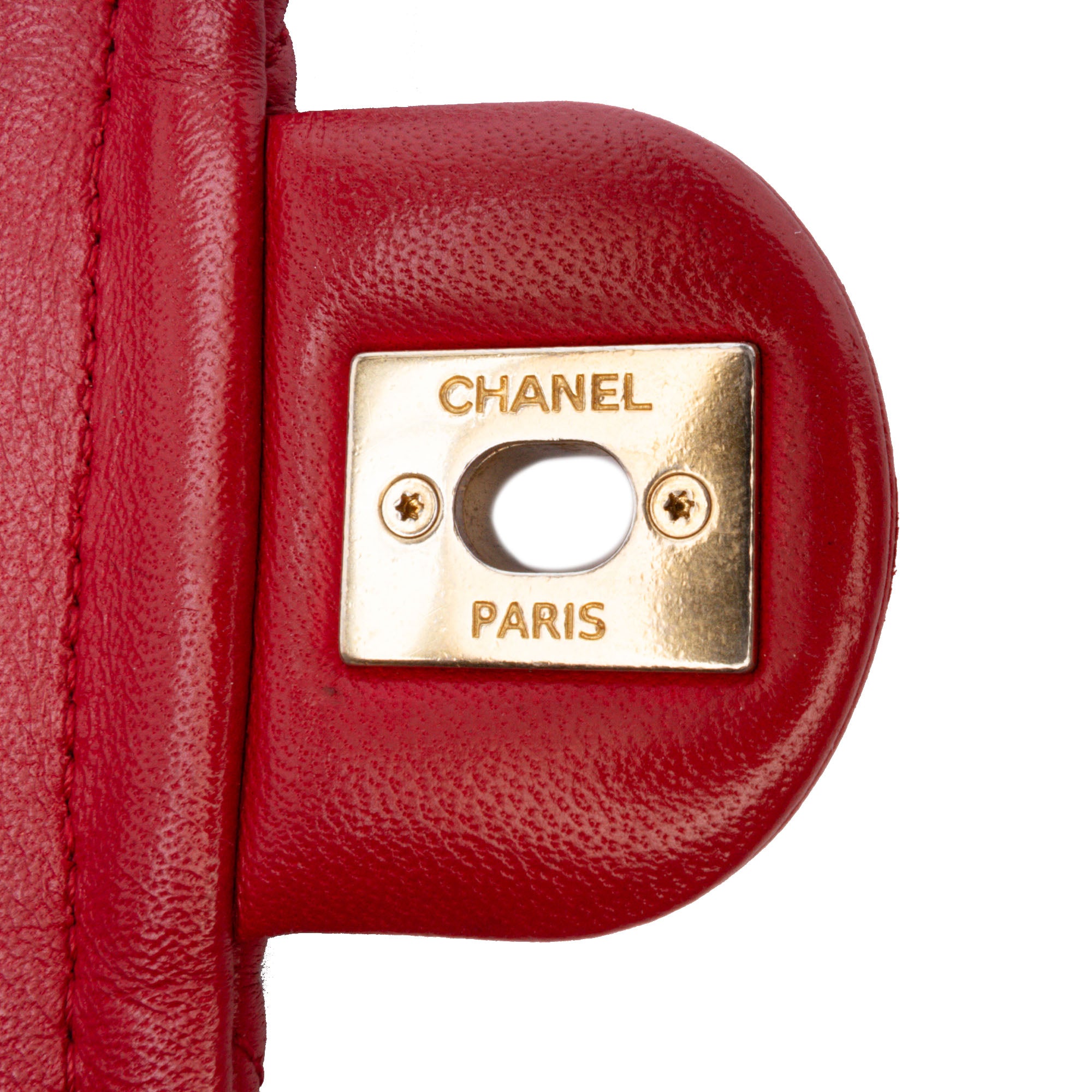 Small Quilted Lambskin Chain Link Flap