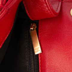 Small Quilted Lambskin Chain Link Flap