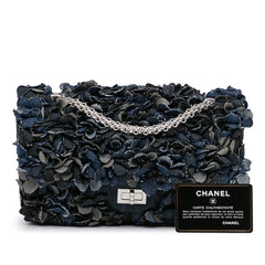 Reissue Camellia Denim Shoulder Bag