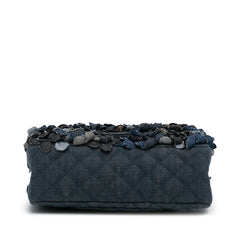 Reissue Camellia Denim Shoulder Bag