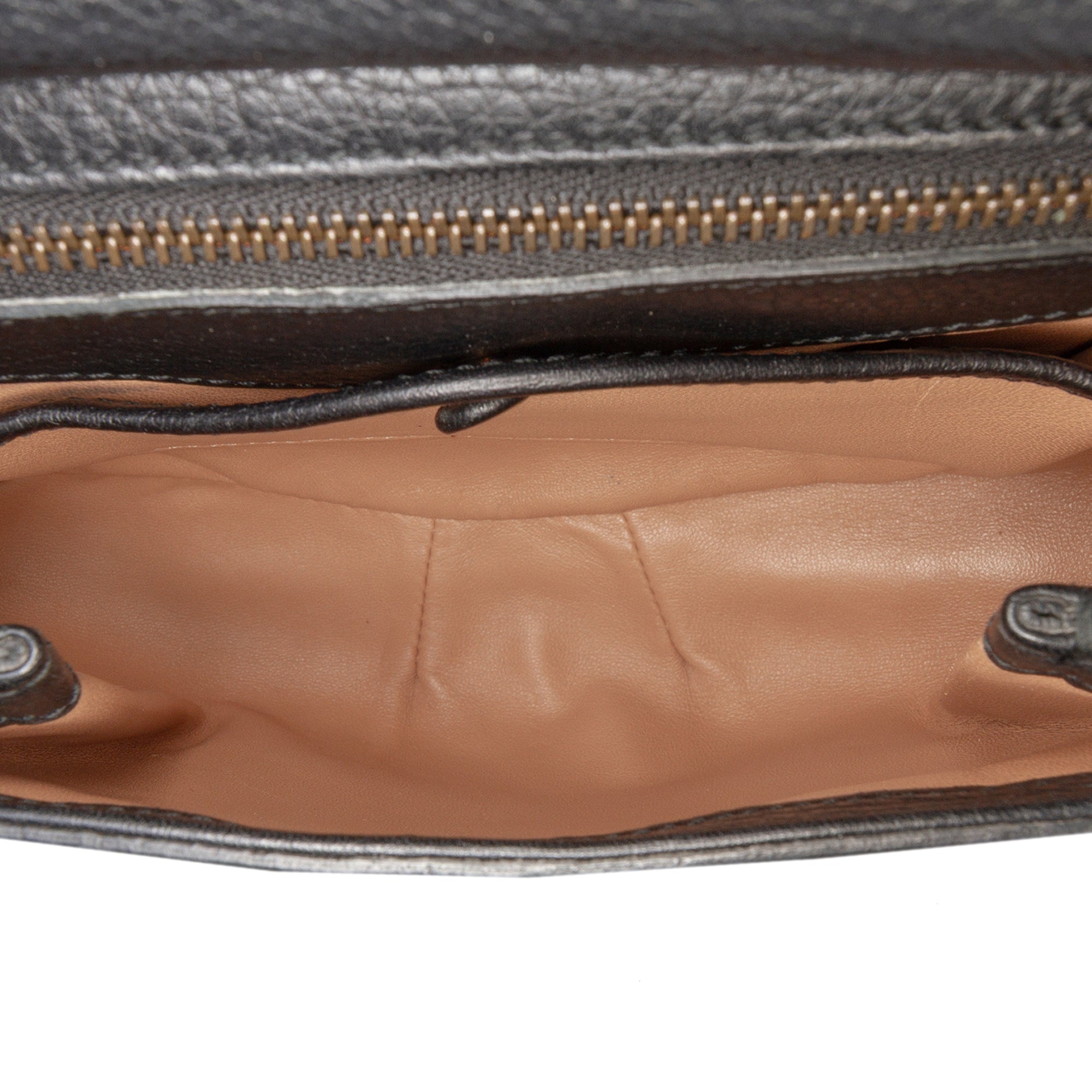 Small Leather Bamboo Nouveau Fringe Crossbody