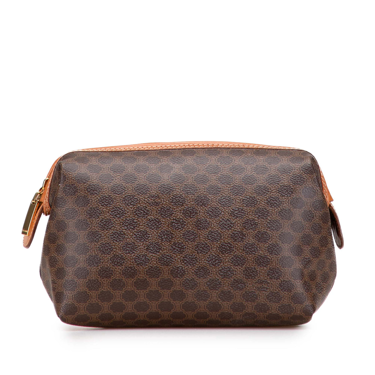 Macadam Coated Canvas Pouch