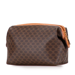 Macadam Coated Canvas Pouch