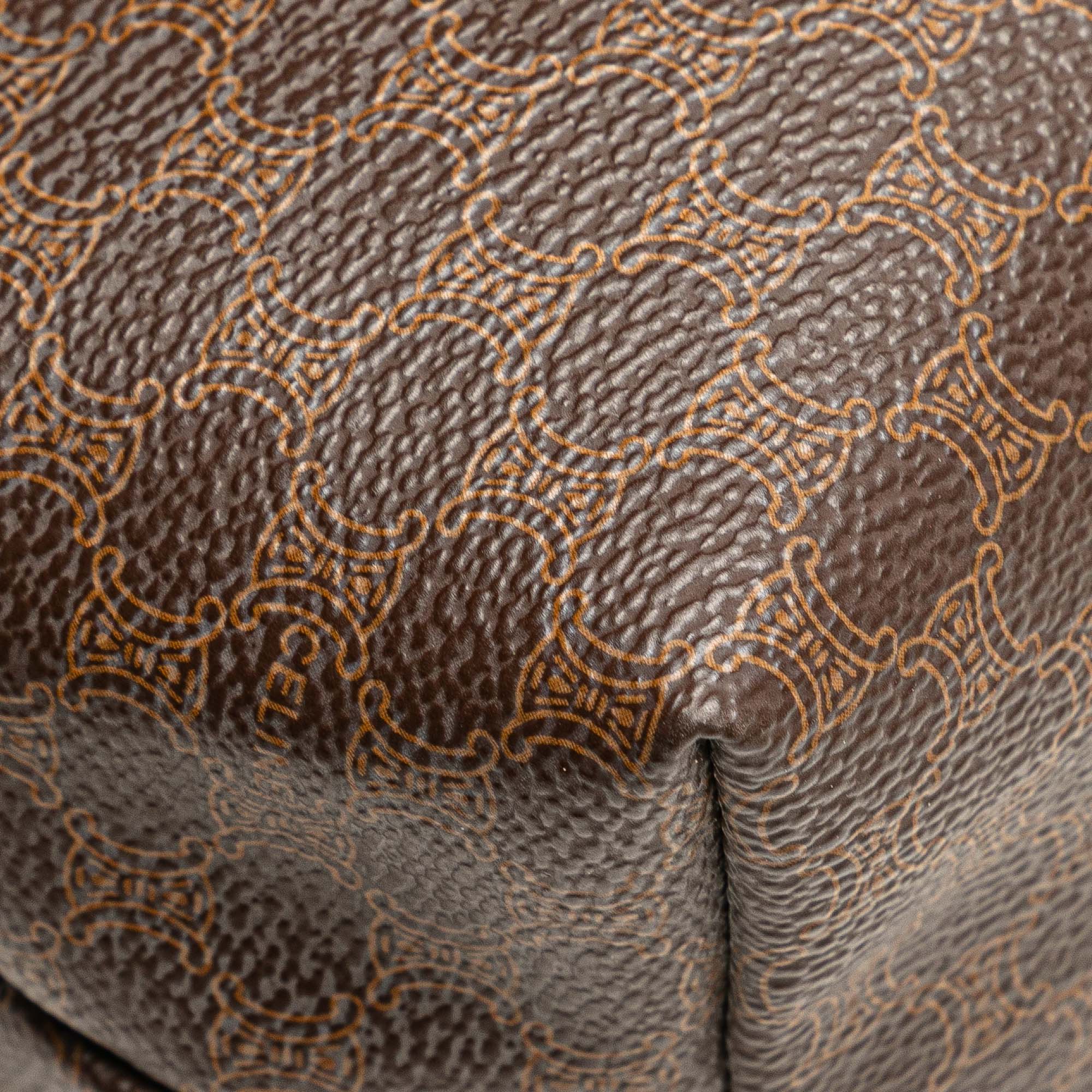 Macadam Coated Canvas Pouch