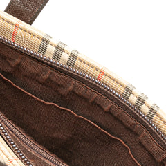 Haymarket Check Canvas Handbag