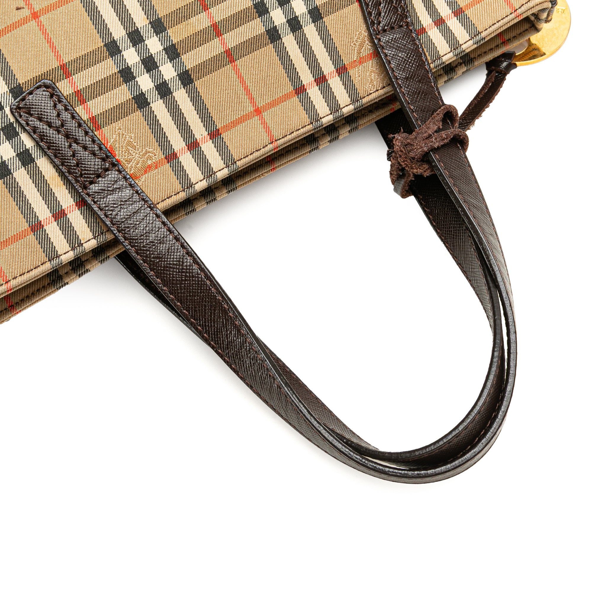 Haymarket Check Canvas Handbag