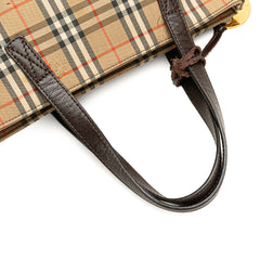 Haymarket Check Canvas Handbag