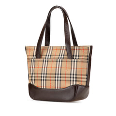 Haymarket Check Canvas Handbag