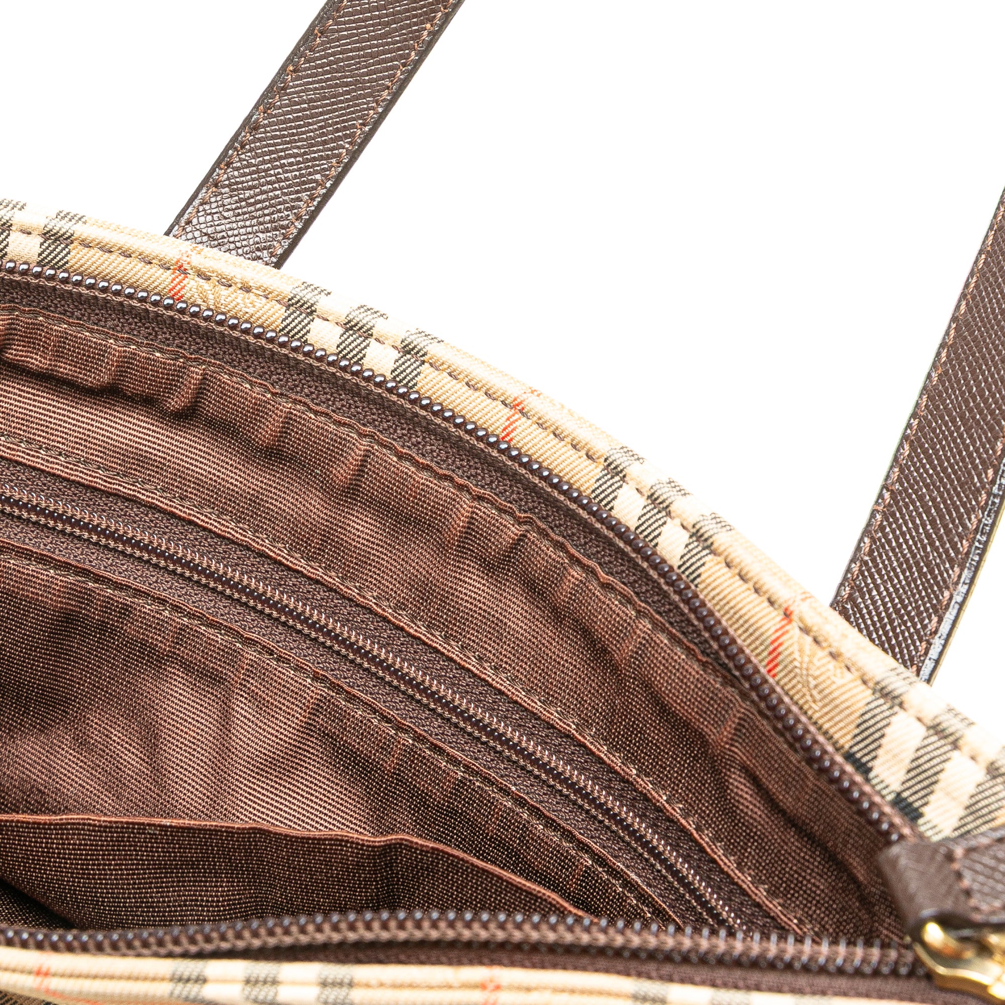 Haymarket Check Canvas Handbag