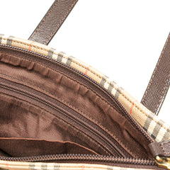 Haymarket Check Canvas Handbag