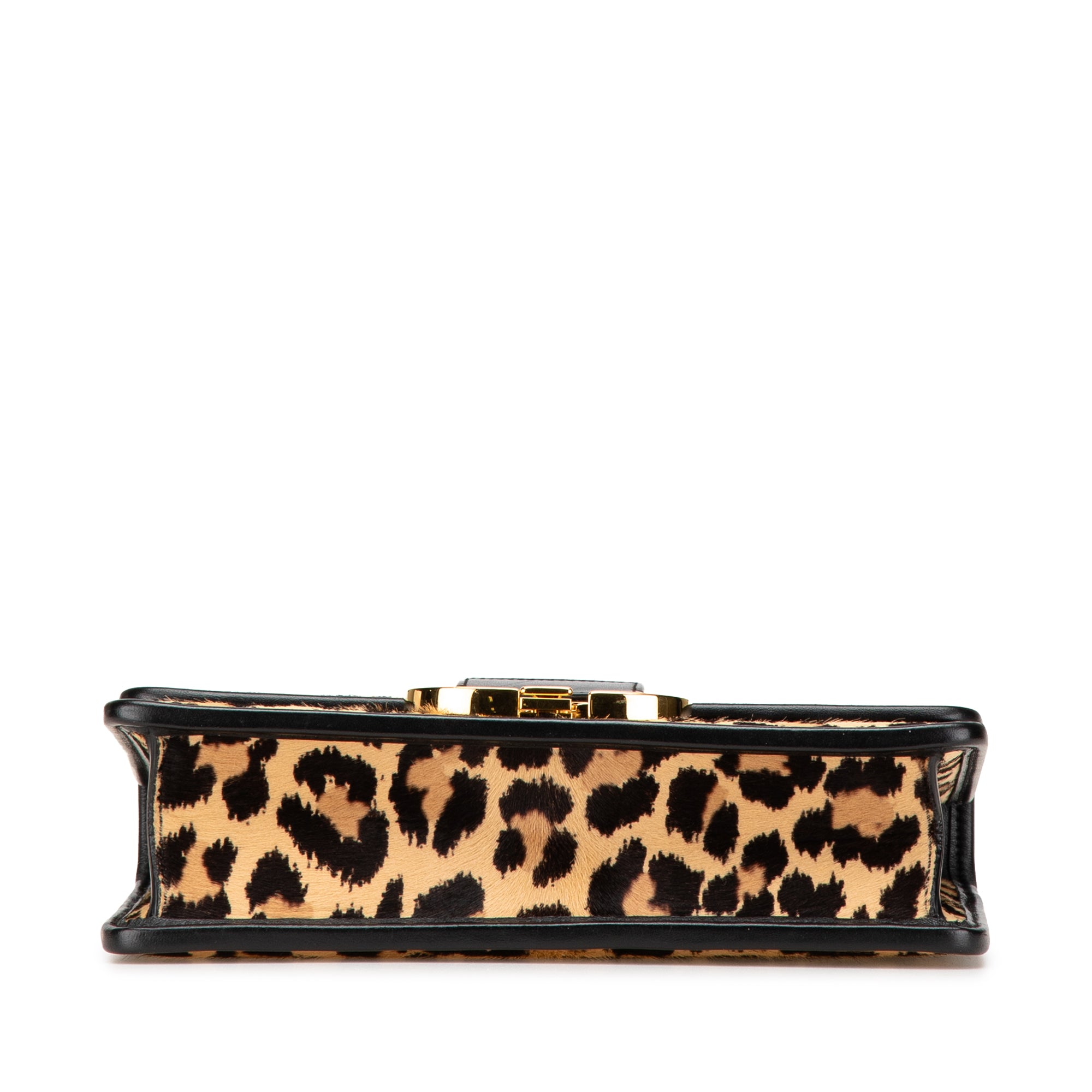Pony Hair Leopard Print 30 Montaigne Flap