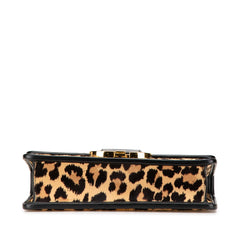 Pony Hair Leopard Print 30 Montaigne Flap