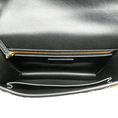 Pony Hair Leopard Print 30 Montaigne Flap