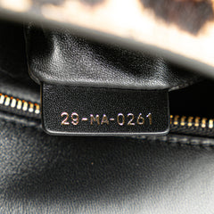Pony Hair Leopard Print 30 Montaigne Flap