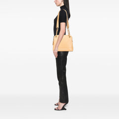 Caviar Logo Chain Shoulder Bag