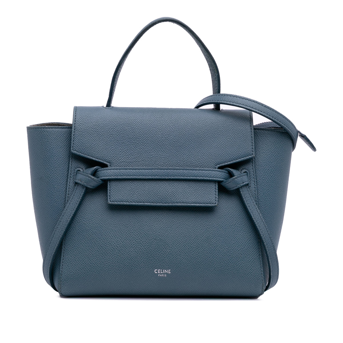 Nano Leather Belt Satchel