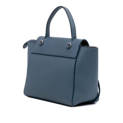 Nano Leather Belt Satchel
