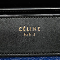 Micro Tricolor Leather Luggage Tote