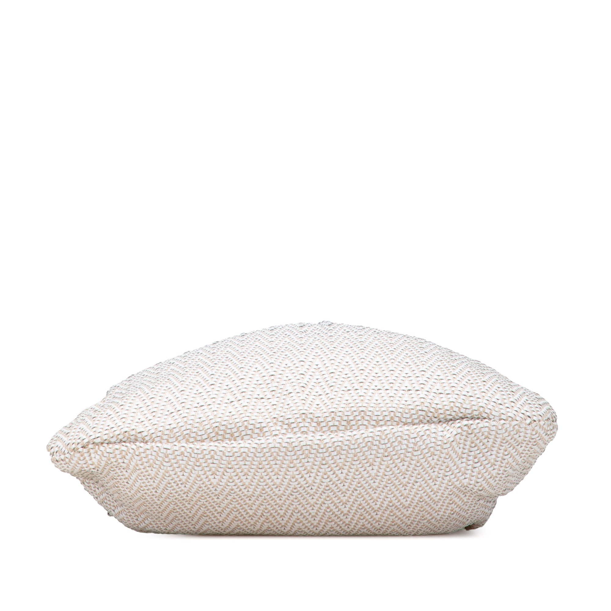 Woven Leather Bamboo Studded Hobo