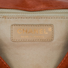 Medium Aged Calfskin Bubble CC Flap