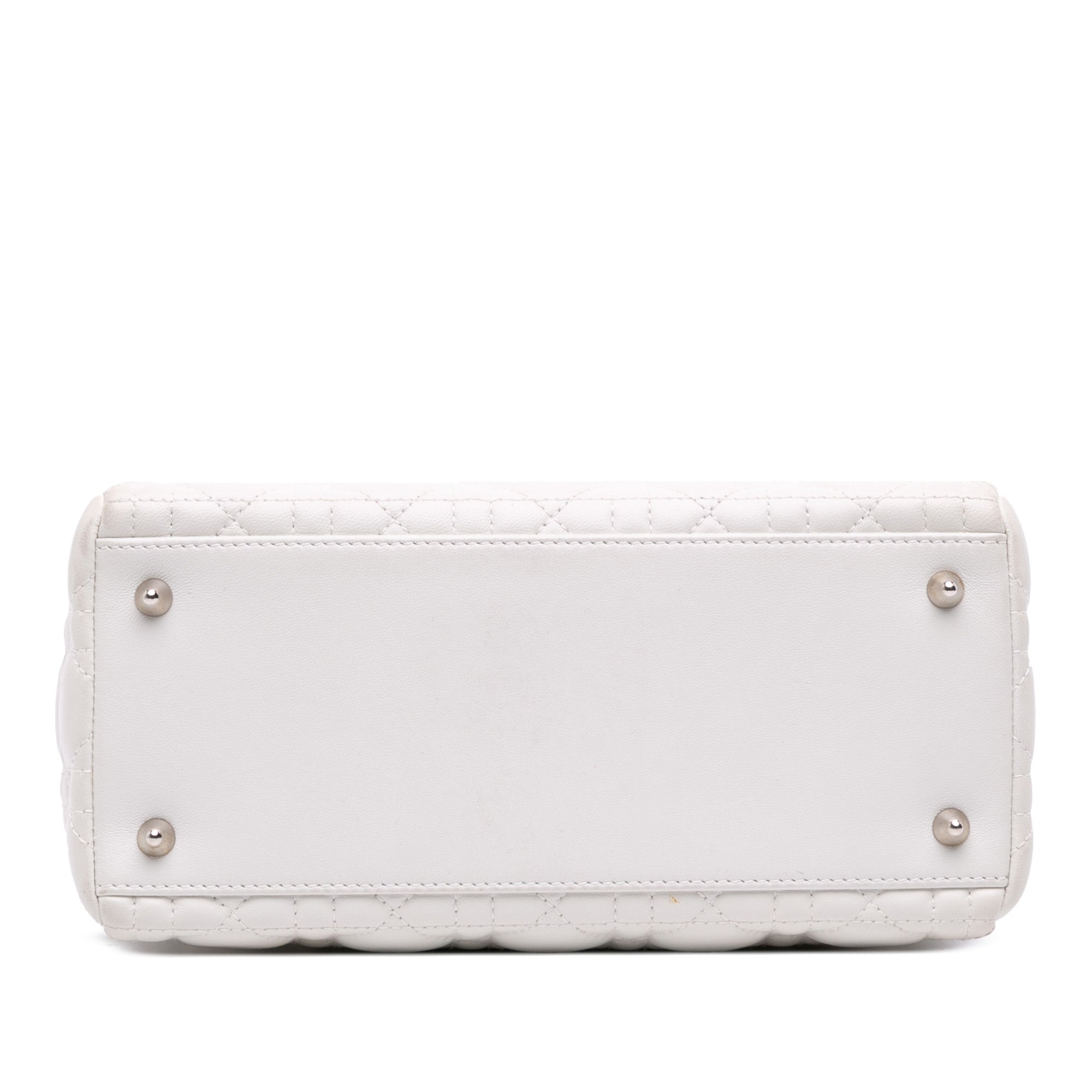 Medium Lambskin Cannage Lady Dior