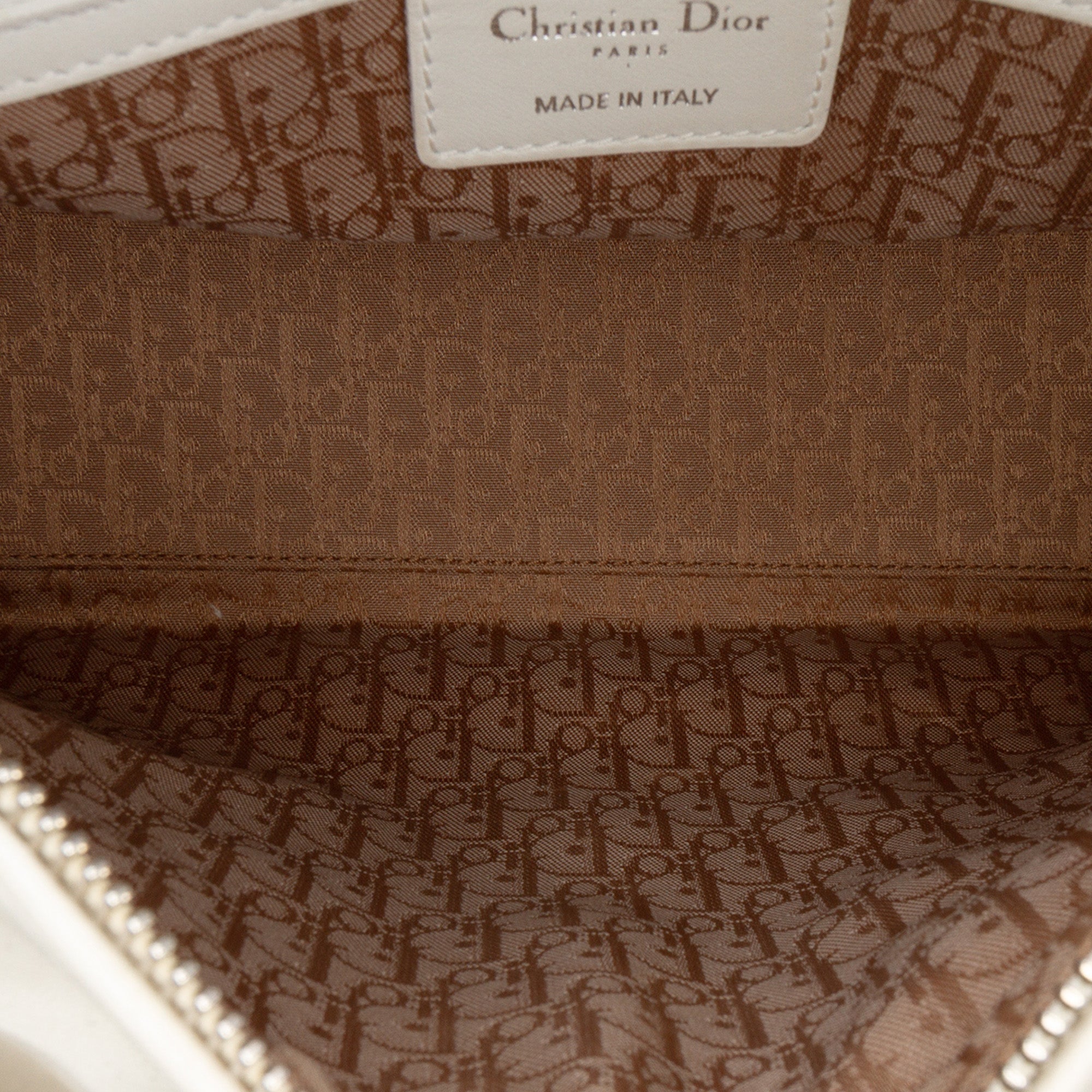 Medium Lambskin Cannage Lady Dior