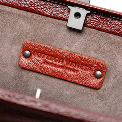 Leather Doctor Frame Handbag