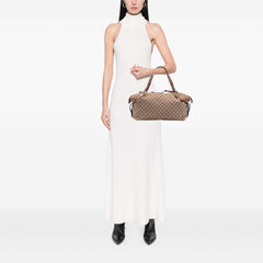 Medium GG Canvas Bamboo Bar Tote