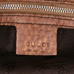 Medium GG Canvas Bamboo Bar Tote