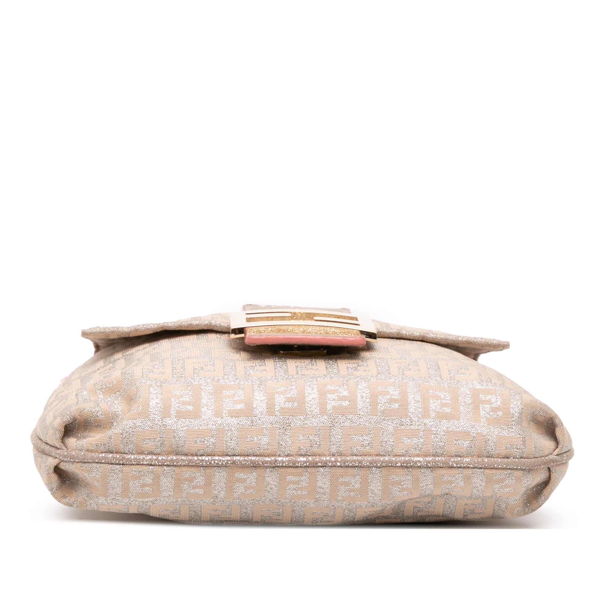Zucchino Metallic Canvas Flap Crossbody