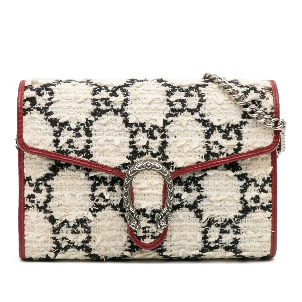 Mini GG Tweed Dionysus Wallet on Chain