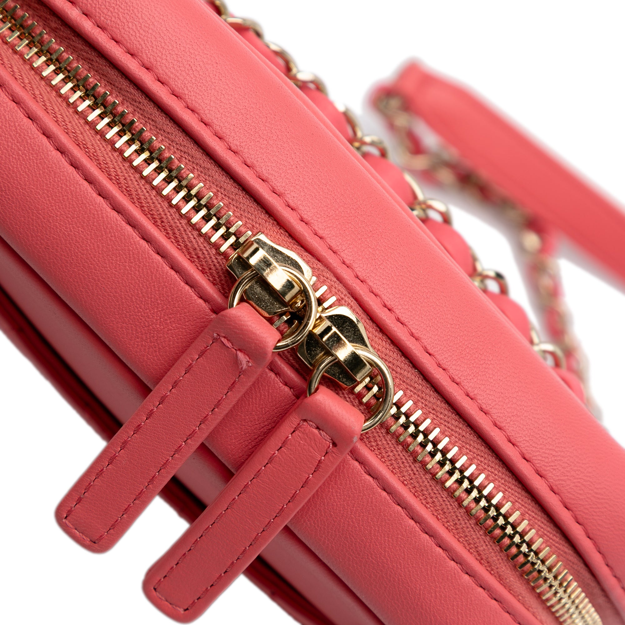 Lambskin Giant Crystal CC Camera Bag