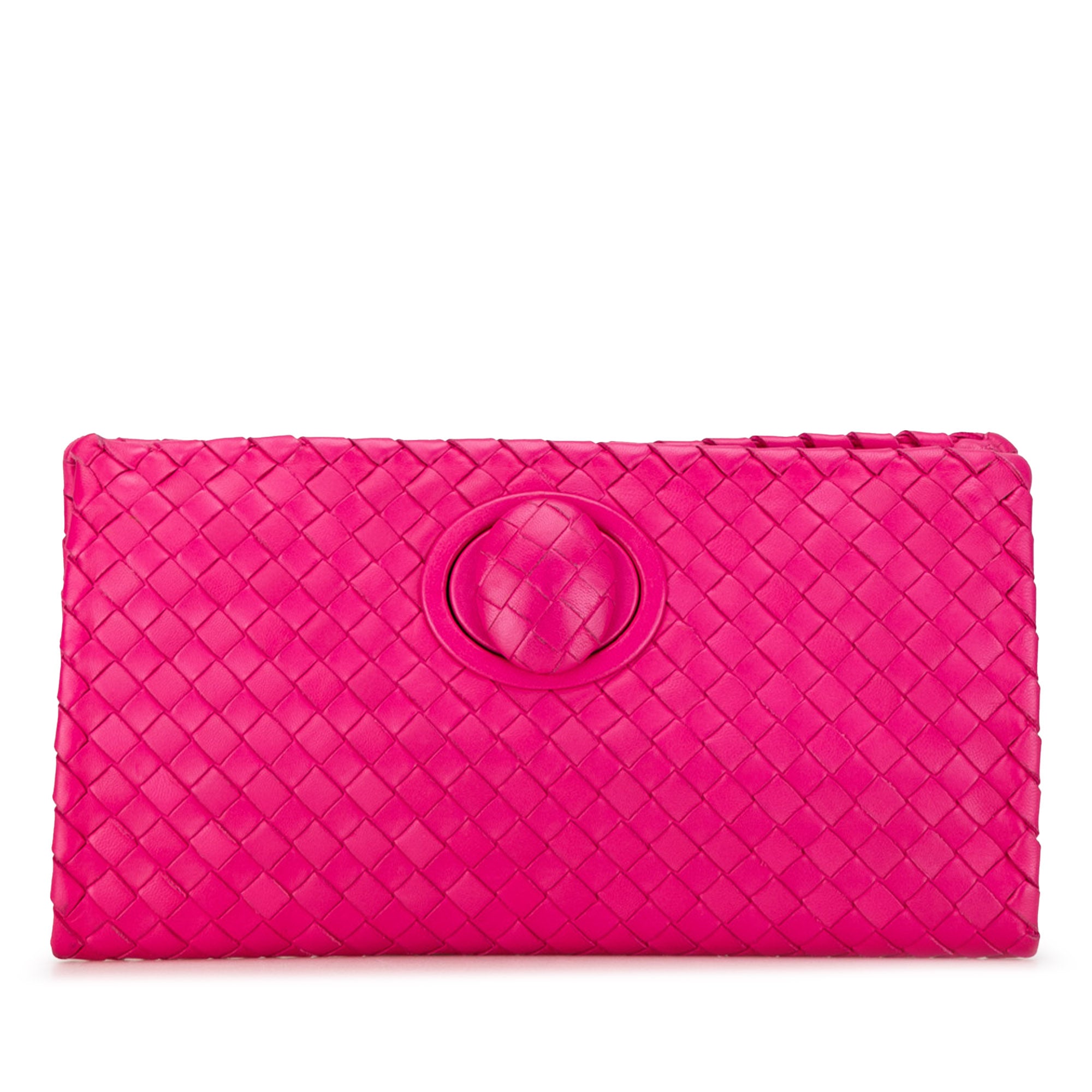 Intrecciato Flap Clutch