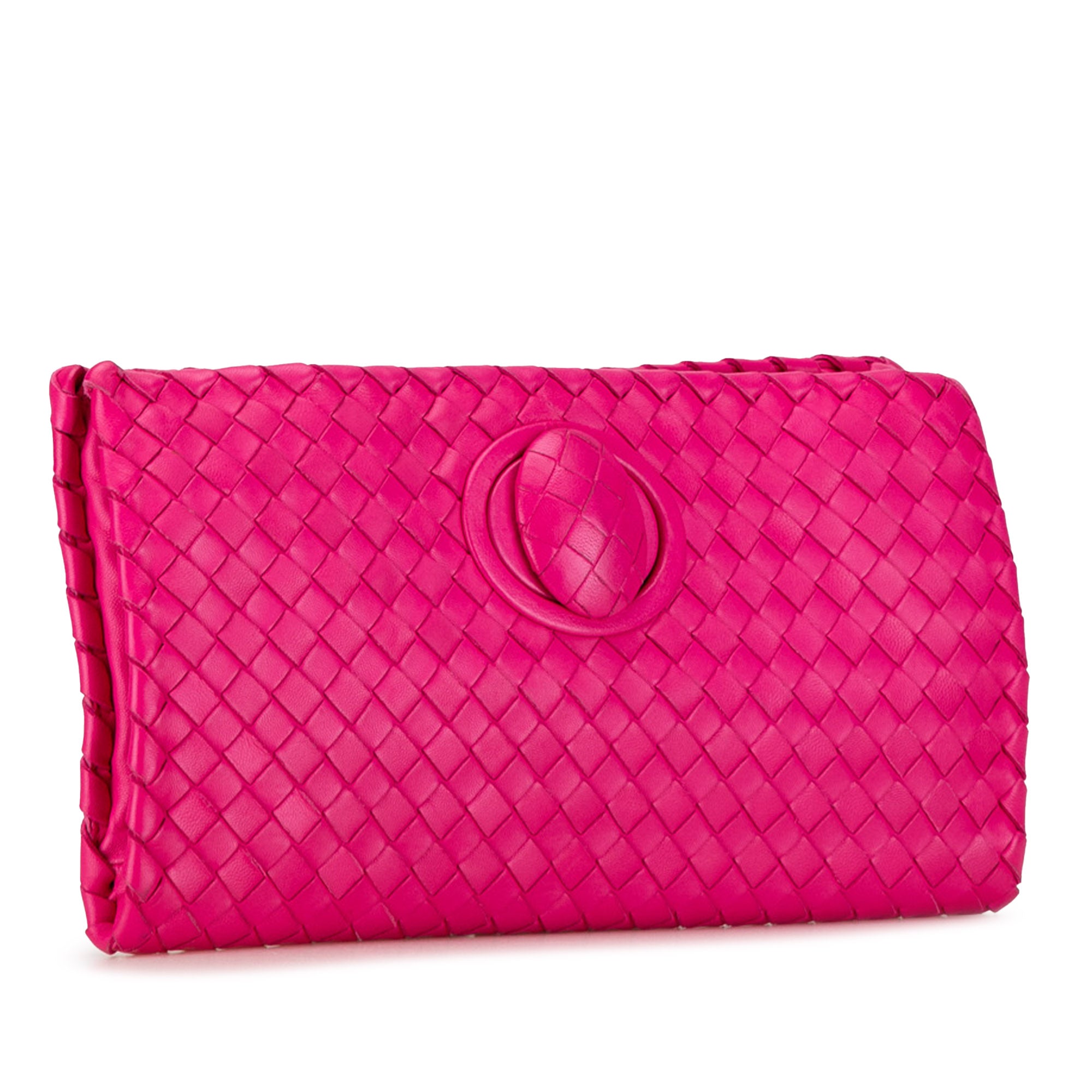 Intrecciato Flap Clutch