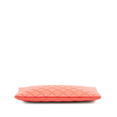Medium Quilted Lambskin O Case Clutch