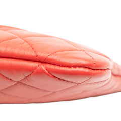 Medium Quilted Lambskin O Case Clutch