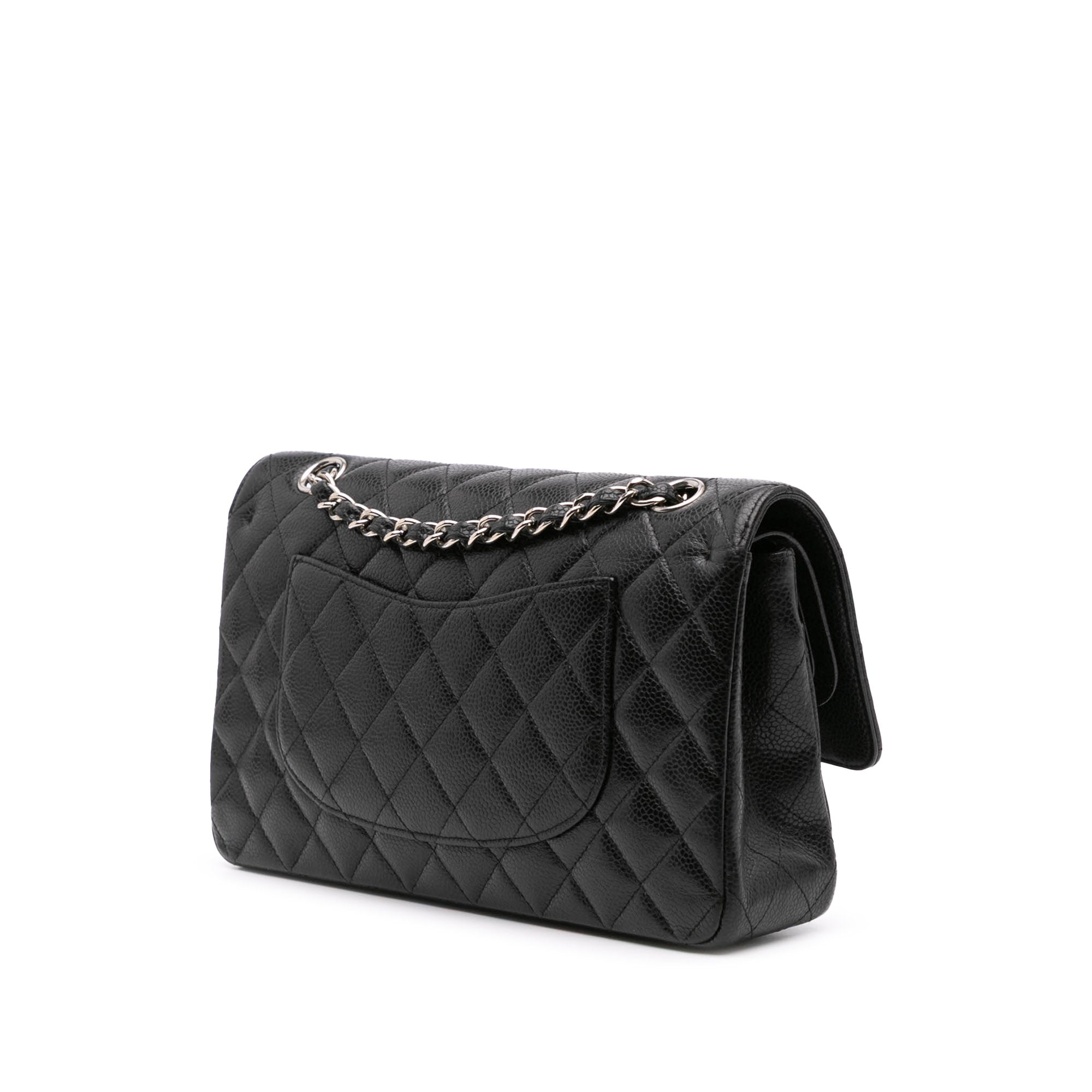 Medium Classic Caviar Double Flap