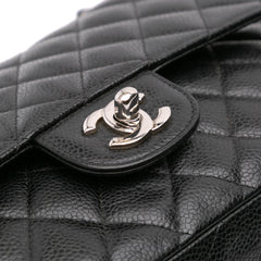 Medium Classic Caviar Double Flap