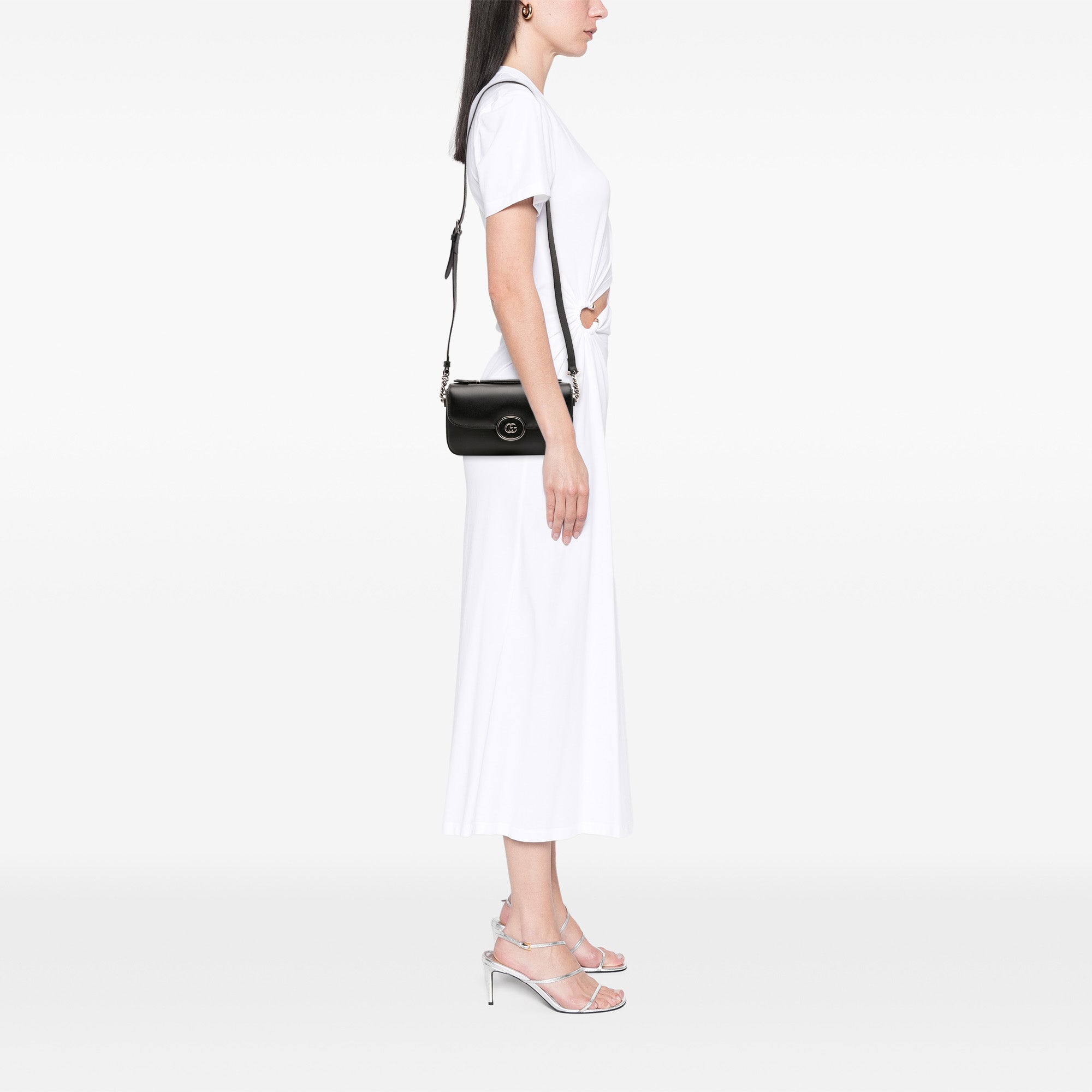 Mini Leather Petite GG Satchel