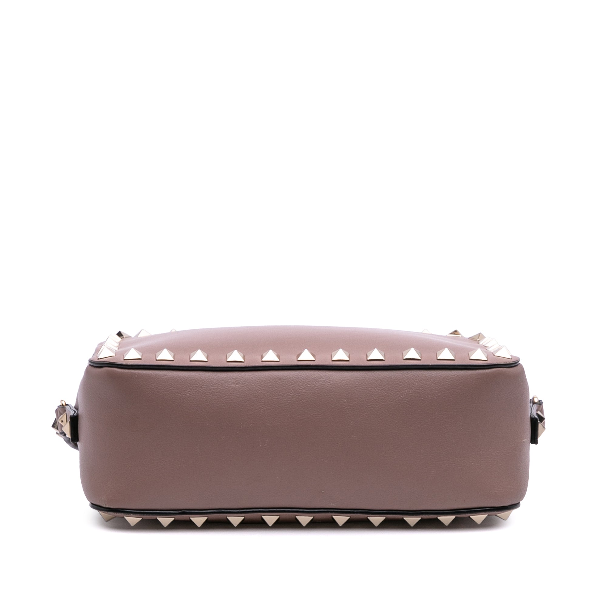 Leather Rockstud Camera Bag
