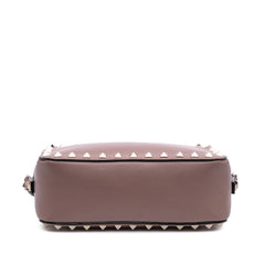 Leather Rockstud Camera Bag