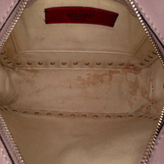 Leather Rockstud Camera Bag