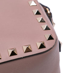 Leather Rockstud Camera Bag