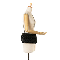 Quilted Lambskin Tassel Crossbody