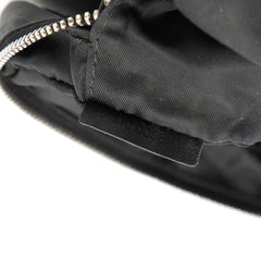 Nylon Cannage Charm Trousse Cosmetic Bag