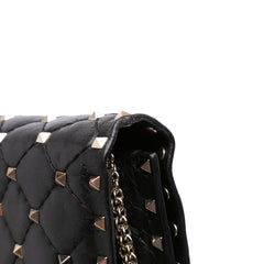 Nappa Rockstud Spike Wallet On Chain