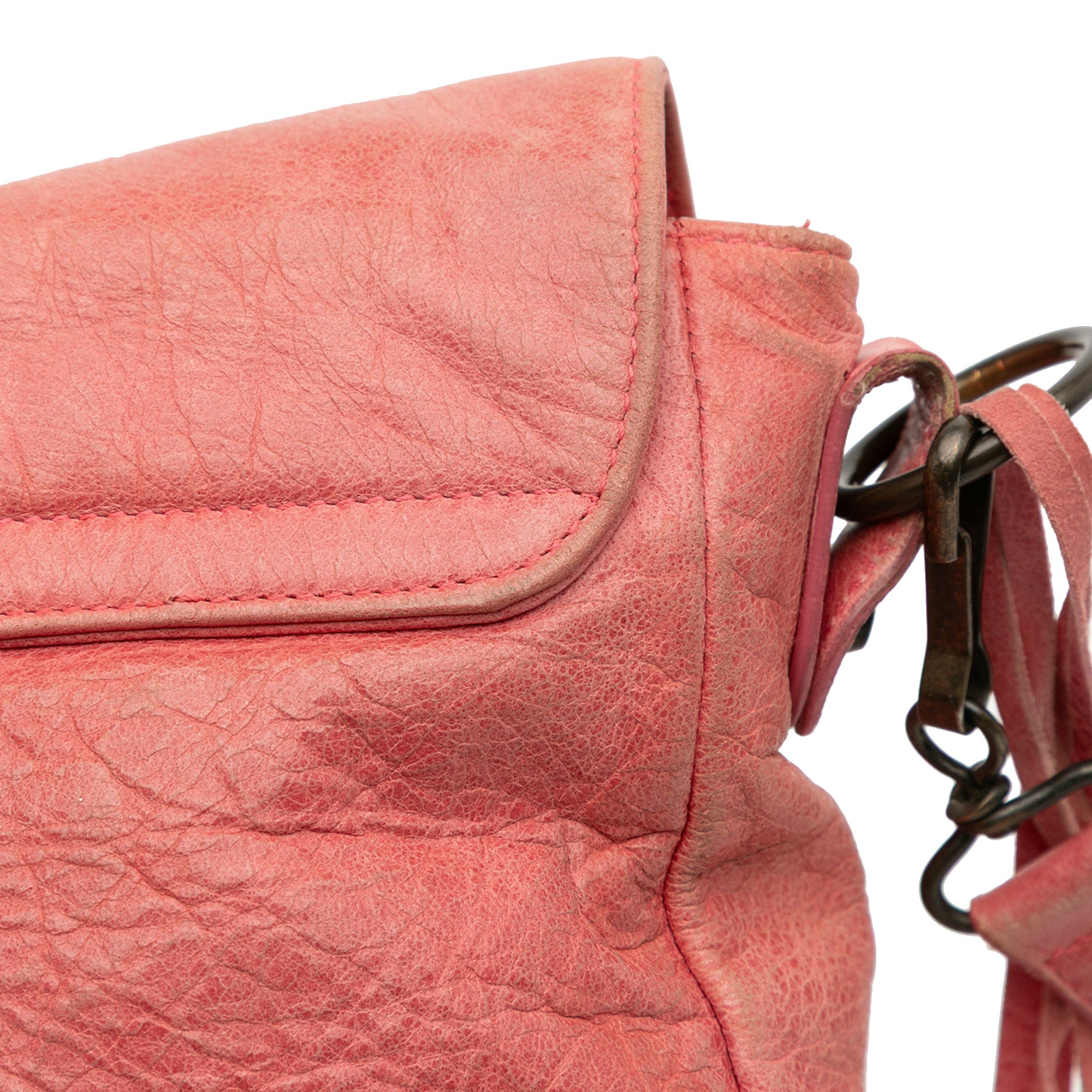 Lambskin Motocross Classic Folk Messenger Bag