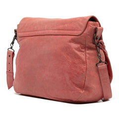Lambskin Motocross Classic Folk Messenger Bag